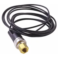 This single pressure control monitors and regulates refrigerant pressure in HVACR systems. It opens or closes electrical contacts based on pressure changes to protect compressors and other components. Suitable for commercial and industrial refrigeration and air conditioning applications.