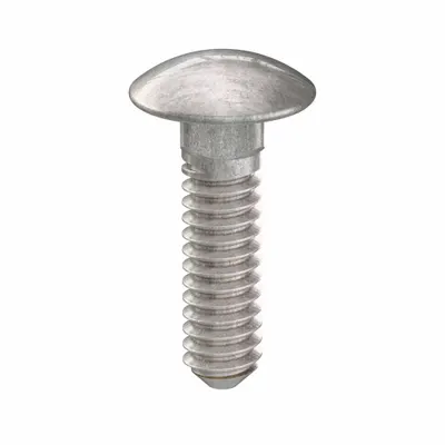 USA INDUSTRIALS Carriage Bolt: Square Neck, #10-24 Thread Size, 3/4 in lg, Stainless Steel - 18-8 Stainless Steel Square Neck Carriage Bolts