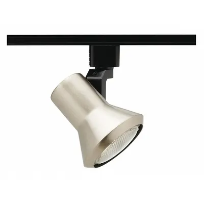 JUNO LIGHTING Track Lighting Head: Incandescent, Flared Shape, 50 W, 3 1/2 in Dia, 3 3/4 in Lg - Flared Track Heads