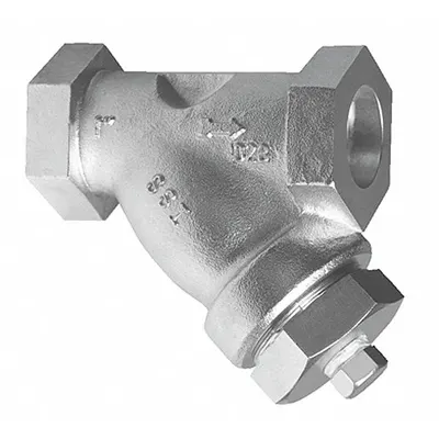 SSI Y Strainer: 1 in, NPT, Perforated, 0.0313 in Screen Size, Carbon Steel - Carbon Steel Y Strainers