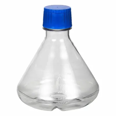 OEM Polycarbonate Erlenmeyer Flask Baffled Base: Shaker - Plastic Shaker Flasks