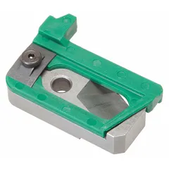 Steel replacement blades for wire strippers, with an overall length of 8 inches. Designed for stripping stranded wire in sizes 6 to 8 AWG. Compatible with GREENLEE models 35ML98 and JRF-4XLP.