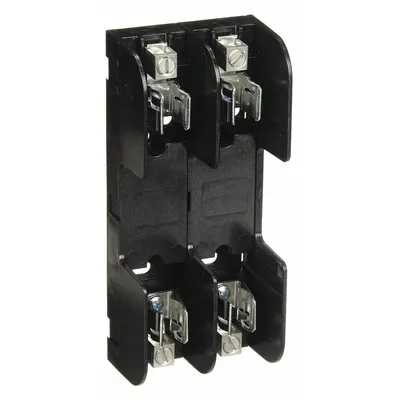 MERSEN Fuse Block: Open Block Design, 2 Pole, 600 V AC, Box Lug - Fuse Blocks for UL Class H & K Fuses
