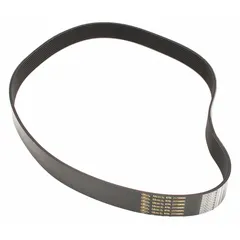 Replacement drive belt for HOBART HL1400 commercial food mixers. Transmits power from motor to mixing mechanism. OEM-specified component for maintaining correct tension and alignment in the drive system.