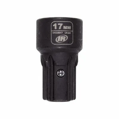 INGERSOLL RAND Impact Socket: Metric, 17 mm Socket Size, 6-Point, Std - Insider & DXS Impact Sockets