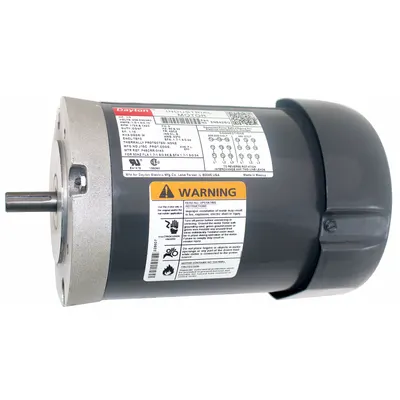 Dayton General Purpose Motor: C-Face Mount, Open Drip Proof, 1/3 hp, 230/460V AC - C-Face 3-Phase General Purpose AC Motors