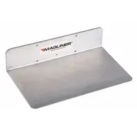 MAGLINER Hand Truck Nose Plate: 4 1/2 in Overall Ht, 500 lb Load Capacity, 20 in W x 12 in D, Silver (MPN 300215)