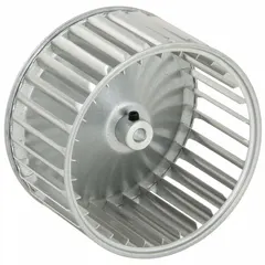 This blower wheel is an OEM replacement component for ventilation equipment. It is used to restore airflow in exhaust fans and air-moving systems when the original wheel has worn out. The part is identified by manufacturer number 99020015.