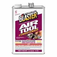 BLASTER Air Tool Oil: Petroleum, -40°F Min. Op Temp., 140°F Max. Op Temp., Not Food Grade, Pour Can (MPN 128-ATC)