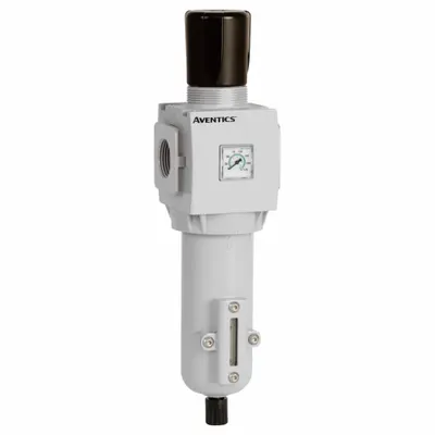 NUMATICS Filter Regulator: 653 Series, 1 in NPTF, 5 micron, 145 psig Max Op Pressure - Numatics FRL Air Filter/Regulators