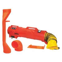 AIR SYSTEMS INTERNATIONAL Confined Space Fan Kit: 115 V AC, 8 in Duct Dia, 1/3 hp Horsepower, Red (MPN CVF8A25KIT)