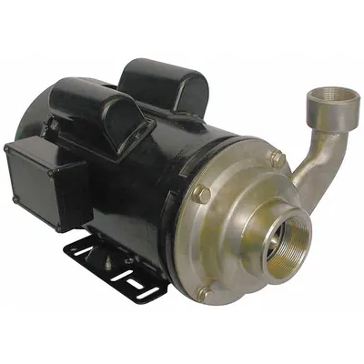 Dayton Stainless Steel Housing Chemical-Resistant Centrifugal Pump - Stainless Steel Housing Chemical-Resistant Centrifugal Pumps