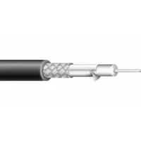 CAROL Coaxial Cable: RG-6, 18 ga Conductor Gauge, 100 ft Cable Lg (MPN C5775)