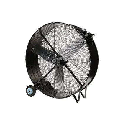 TPI COMMERCIAL CPB36-D Office Floor Fan, 2-Speed, 120V, Steel Blade - Office Floor Fans