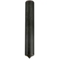 Transfer Punch: 45/64 in Tip Size, Round, 5 in Overall Lg, 1/8 in Taper Lg, Plain Grip, Box, 22N827