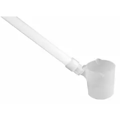 General Purpose Lab Dipper Replaceable Cup, Polypropylene, Non-Sterile, 16 mL, White, 36 in Min Handle Length