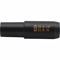 Piston plug accessory for adhesive anchors, designed for a 0.625-inch compatible hole diameter. Used to seal and center the anchor during epoxy or resin injection in concrete and masonry applications. Supplied in a 10-pack