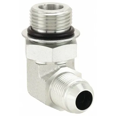 AEROQUIP 2062-12-10S ORB-to-JIC Steel Hydraulic Hose Adapter - ORB-to-JIC Steel Hydraulic Hose Adapters