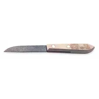 AMPCO Common Knife: Straight, 6 3/4 in Overall Lg, Copper Nickel, Wood, 3 1/4 in Blade Lg (MPN K-1)