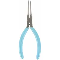 Needle Nose Plier: ESD-Safe, 1 in Max Jaw Opening, 5 1/2 in Overall Lg, 1 3/4 in Jaw Lg, Smooth (MPN LN775512GN)