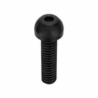 Socket Head Cap Screw: 1/4"-20 Thread Size, 3/4 in Lg, Button, Black Oxide, Alloy Steel, 100 PK (MPN 25C75KBC)