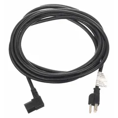 This power cord connects electronic equipment with a C13 receptacle to a standard 5-15P wall outlet. It features a PVC jacket and SJT cable construction, rated for 13 A current. Suitable for computers, monitors, printers, and other office or IT devices.