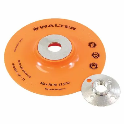 WALTER SURFACE TECHNOLOGIES Angle Grinder Cut-Off Wheels: Type 1, 4 1/2" x 3/64" x 7/8" - Contaminant-Free Cut-Off Wheels for Stainless Steel