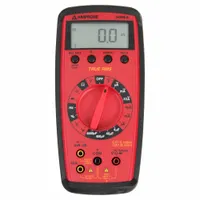 AMPROBE Digital Multimeter: TRMS, CAT II 1000V/CAT III 600V, 1,000 V Max AC Volt Measurement (MPN 34XR-A)