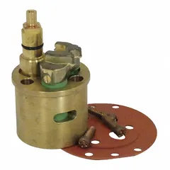This valve block assembly is a replacement component for SPEAKMAN Sentinel series shower valves. It is used to repair or rebuild the internal valve mechanism, supporting water flow control and temperature regulation in shower systems.