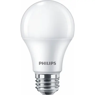 PHILIPS Compact LED Bulb: Medium Screw (E26), LED, (A) Classic, A19, 11 W Watt - Medium Screw Base (E26) Lamps