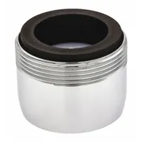 NEOPERL Outlet: 1 gpm Flow Rate, Aerated Flow Outlet, Brass, Chrome Finish, Dual (MPN 5501105)