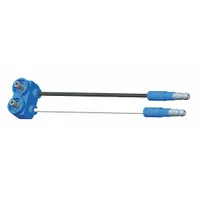 GROTE Pigtail: PL-10 Connector/Slim-Line 0.18 in Male Bullet, 2 Wires, 5 in Wire Lg, 3 Connectors (MPN 66851)