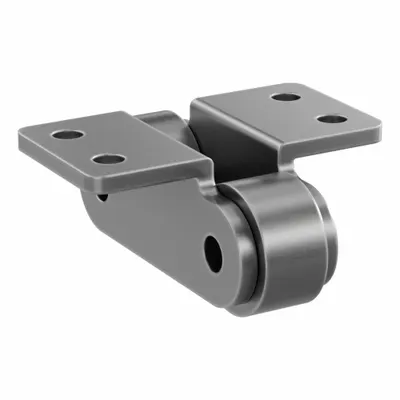 TSUBAKI Roller Attachment Link: Roller Attachment, Std Conveyor Chains For Chain - Attachment Links for Conveyor Chains