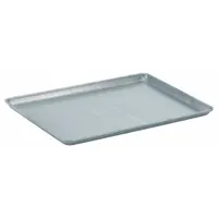 VOLLRATH Sheet Pan: Sheet Pan Pan, One Half Sheet Pan Size, Aluminum, Uncoated, Solid, Closed Bead (MPN 5303)