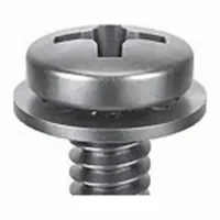 SEMS Screw: Internal Tooth, 1/4"-20 Thread Size, 1 1/2 in Lg, Stainless Steel, Passivated, 10 PK (MPN 1-PPI-25C-150)