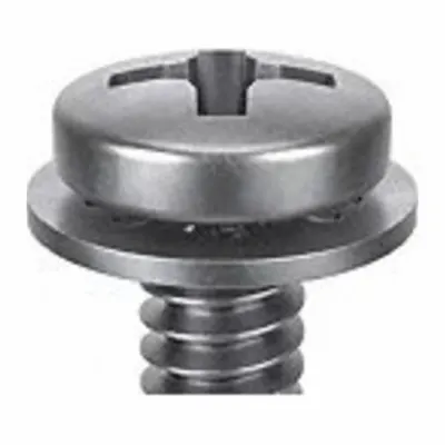 SEMS Screw: Internal Tooth, 1/4"-20 Thread Size, 1 1/2 in Lg, Stainless Steel - Machine Screws with Internal Tooth Lock Washers