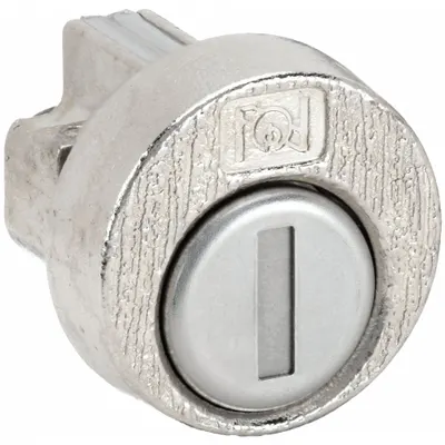 COMPX NATIONAL Cam Lock: Std Keyed Cam Lock, Keyed Different, Zinc Die-Cast, Nickel - Keyed Cam Locks