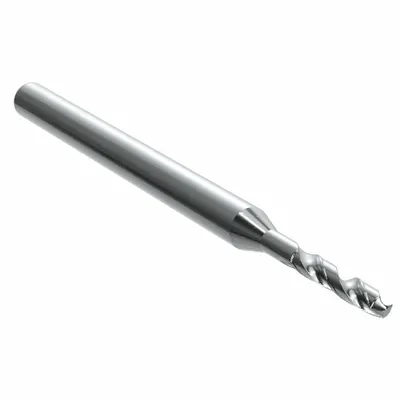 WALTER Micro Drill Bit: 0.81 mm, 118° 4-Facet Point - Cobalt Micro Drill Bits