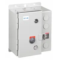 EATON NEMA Magnetic Motor Starter: Non-Reversing, 3 Poles, NEMA Size 1, 27 A, 24V AC Coil (MPN ECN0512TAA-R63/CL30)