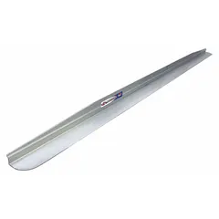 This 12 ft replacement blade is made of aluminum alloy with an L-shaped profile. It is designed for use with compatible power screed models for leveling and striking off freshly poured concrete on slabs, driveways, and floors.