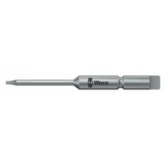 Power Torx bit with T8 size, Torx® head, and TX 8x64 industry size. Imperial measurement system. Standard power bit design for driving Torx fasteners in industrial assembly and repair applications.