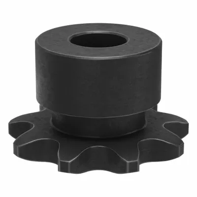 TRITAN Sprocket: One-Sided Hub, For Single Strands, 35, 9 Teeth, 1.096 in Pitch Dia - Size 35 Plain-Bore Roller Chain Sprockets
