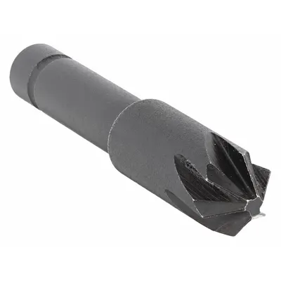 KEO Countersink: 90°, 6 Flute, 1 1/4 in Body Dia - Smooth-Finish Six-Flute Countersinks