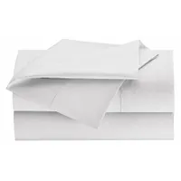 MARTEX Flat Sheet: XL King, 109 in Overall Lg, 110 in Overall Wd, T250, Fresh White, Reusable (MPN 1S49749)