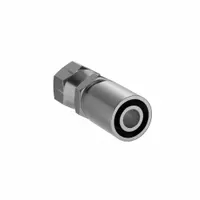 PARKER Hydraulic Crimp Fitting: Steel x Steel, Straight, -12 For Hose Dash Size, Female x Genderless (MPN 1XU43-12-12)