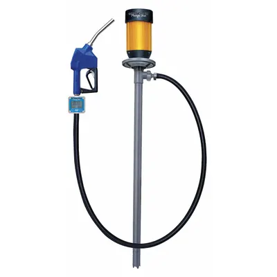 Dayton Electric Drum Pump: 120 V AC, 1 1/10 hp HP, Polypropylene, 10 gpm Max. Flow Rate - Bung-Mount Drum Pumps for DEF