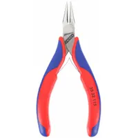Round Nose Plier: 3/4 in Max Jaw Opening, 4 1/2 in Overall Lg, 7/8 in Jaw Lg, 1/8 in Tip Wd, Smooth (MPN 35 32 115)