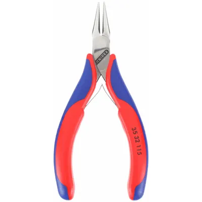 KNIPEX Round Nose Plier: 3/4 in Max Jaw Opening, 4 1/2 in Overall Lg, 7/8 in Jaw Lg - Round-Nose Pliers