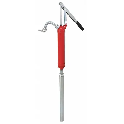 WESTWARD Hand Pump: Lever Action, Pump with Spout - Lever Handle Standard Drum Pumps