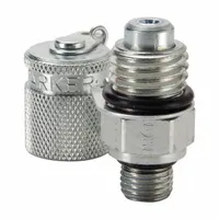 PARKER Nipple: 1/8 in, Steel, Male SAE, 7/16-20 Thread Size (MPN EMA3/7/16UNFCF)